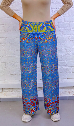 Широкие брюки "Дракон"