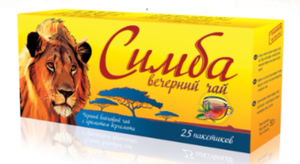 ЧАЙ СИМБА ЧЕРНЫЙ ВЕЧЕРНИЙ 1.8ГР*25ШТ