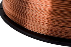 Проволока сварочная омедненная ER 70S-6 (0.6 мм; катушка D200; 5 кг) SOLARIS WM-ER70S6-06050