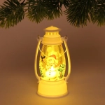 Сувенир с подсветкой «Лампа - Снеговик» 6*6*13 см, Белый