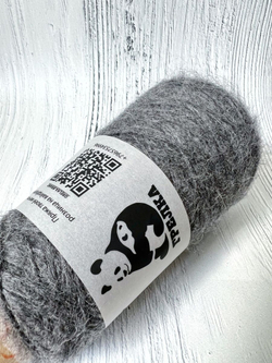 Пряжа для вязания альпака теплая пушистая