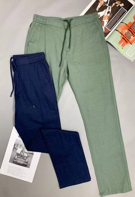 Льняные брюки Kiton