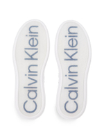 Кожаные кроссовки Calvin Klein - черный(HM0HM01551)