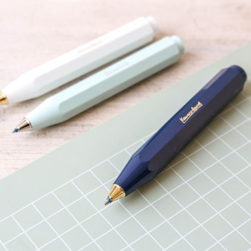 Ручка шариковая KAWECO SKYLINE Sport Mint (10000760) 1.0 мм, мятный корпус