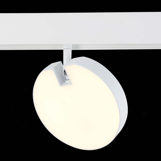 ST359.536.15 Магнитный трековый светильник белый LED 1*15W 3000K 760Lm Ra&gt;80 120° IP20 L150xW28xH211 48V