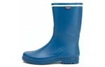 AIGLE Waterproof Abrasion Resistant Cushioning Rain Boots Women"s Blue Black