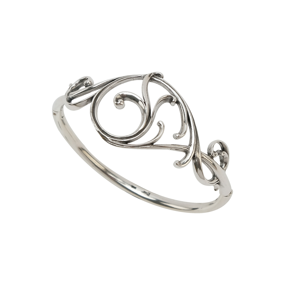 "Росси" браслет в серебряном покрытии из коллекции "Архитектура" от Jenavi с замком зажим