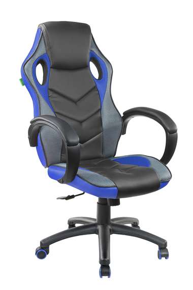 Кресло RCH 9381H Черный/Синий