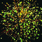 Римская свеча Русский Фейерверк Альтаир Р5800, 8 залпов, фиолетовый 78 см 4.7 см