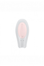 Парный вибратор Satisfyer Double Joy (синхронизируется со смартфоном) (Цвет: белый)