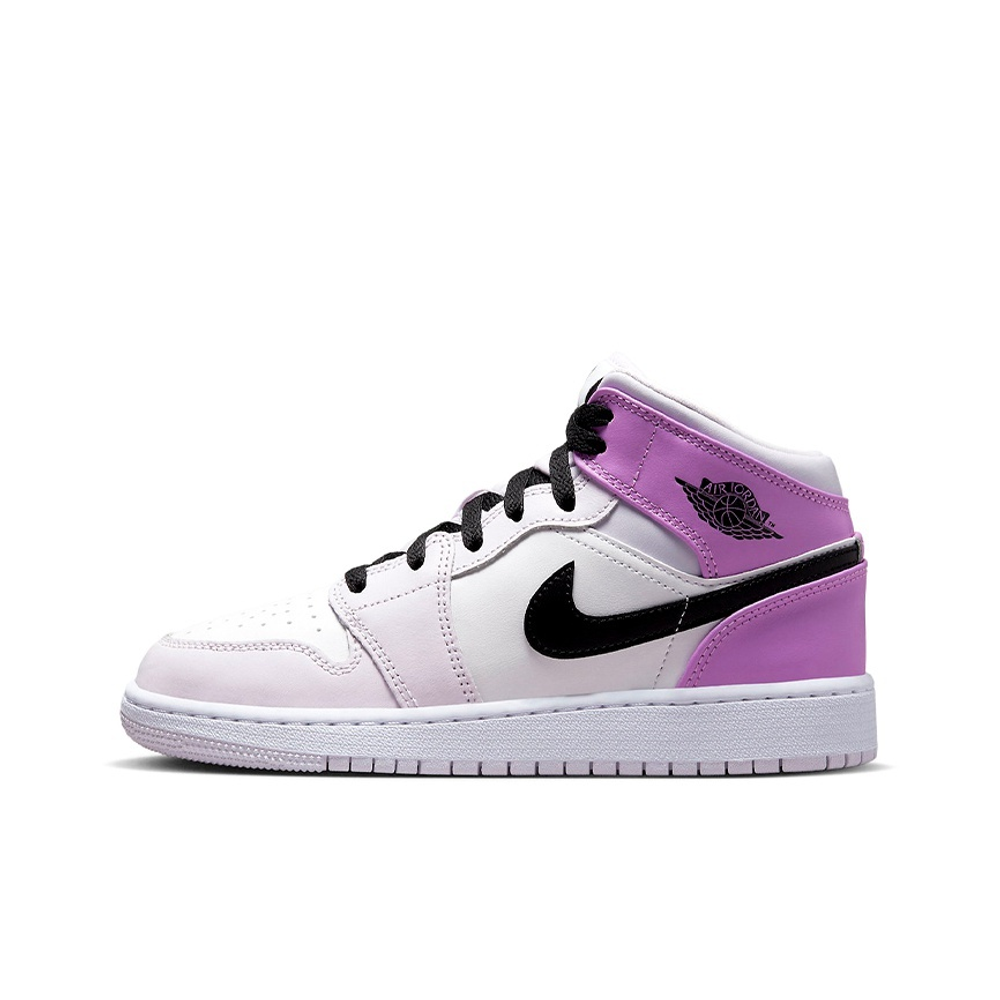 Кроссовки Air Jordan 1 Mid Barely Grape