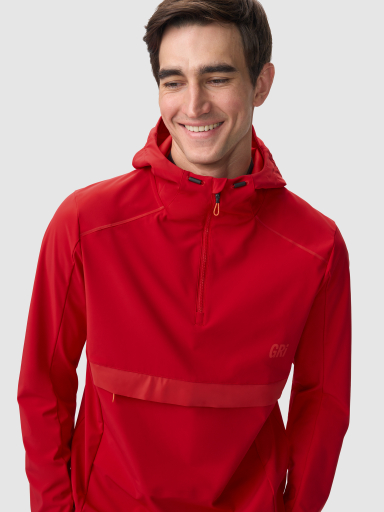 Анорак мужской Маяк красно-оранжевый