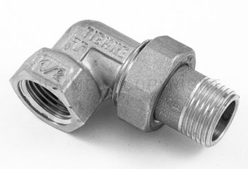 Разъёмное соединение американка Tiemme 3/4"x3/4" НР/ВР угловое уплотнительное кольцо никель 1500244