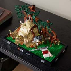 Конструктор LEGO Star Wars - Диорама: Обучение джедаев для Дагоба 75330