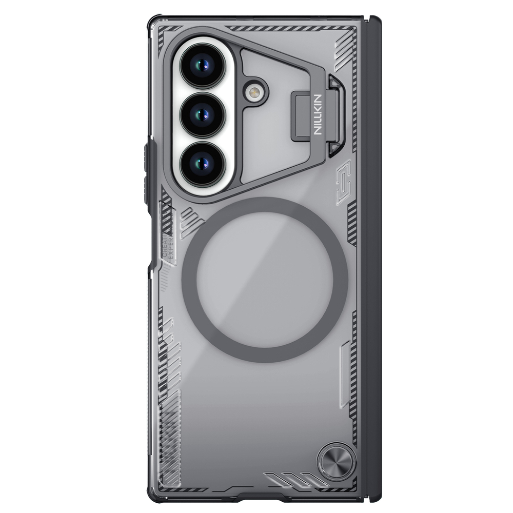 Чехол с MagSafe от Nillkin с металлической откидной крышкой для камеры на Samsung Galaxy Fold 7, серия Iceblade Prop Magnetic