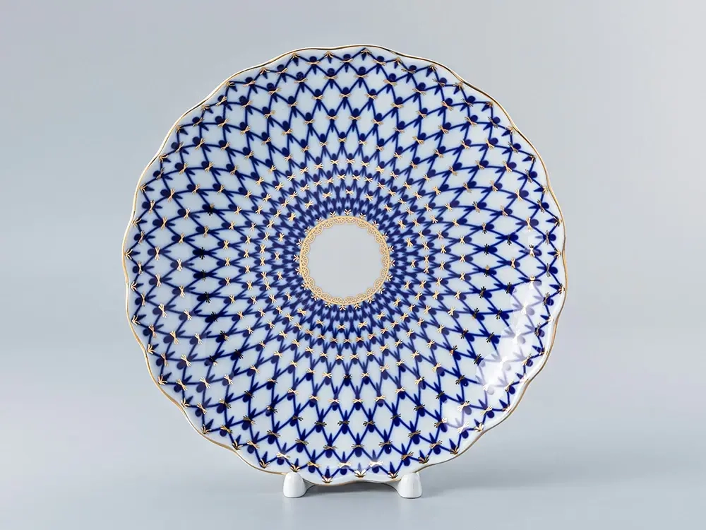 Сухарница Тюльпан Кобальтовая сетка арт. 80.00236.00.1