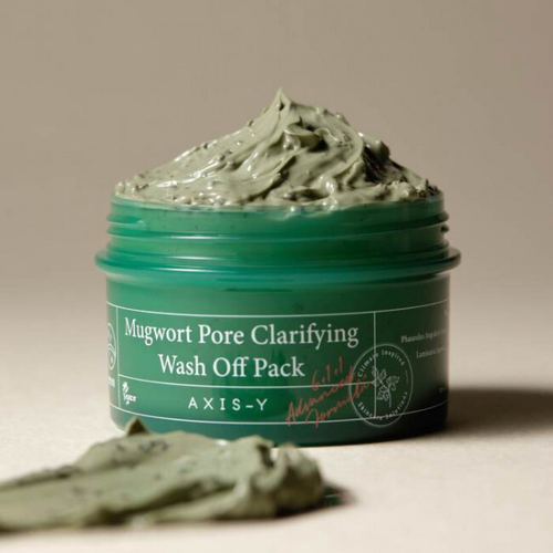 AXIS-Y Mugwort Pore Clarifying Wash Off Pack очищающая глиняная маска с полынью