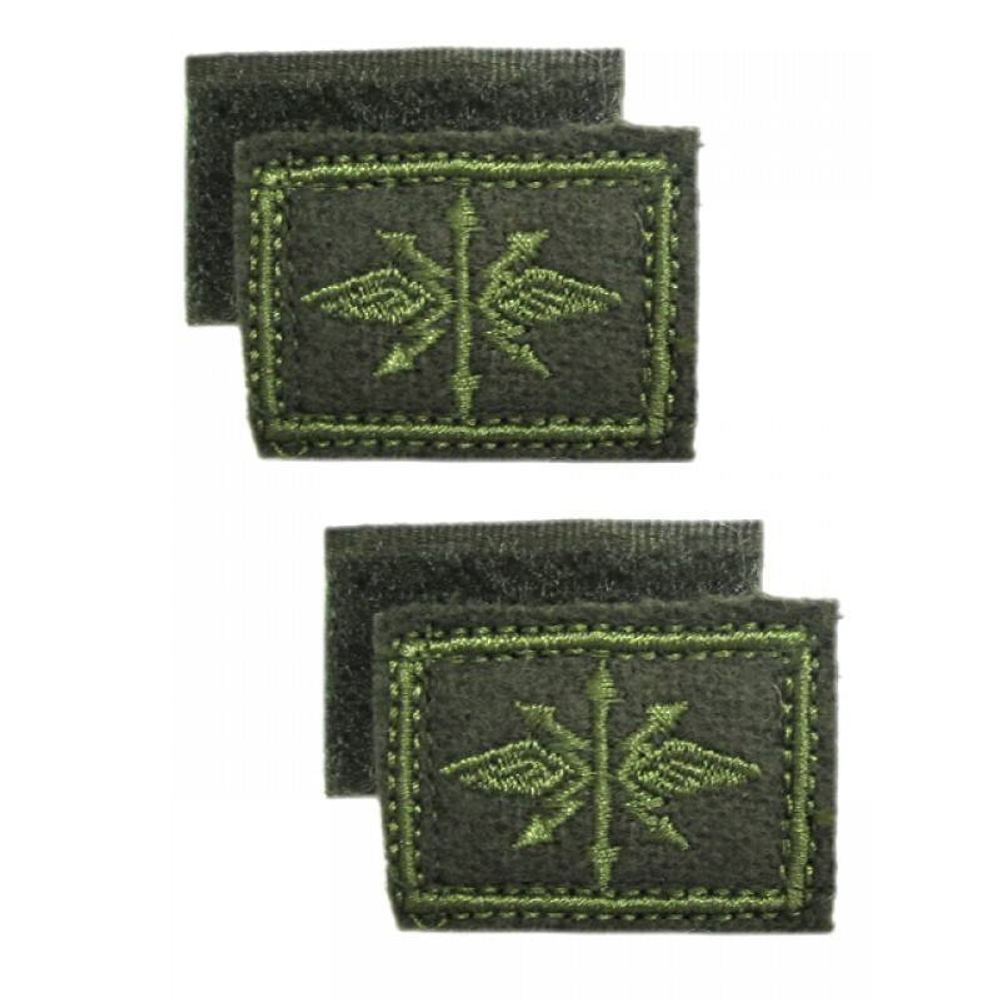 Эмблема петличная войск связи вкбо