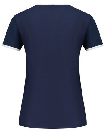 Женская теннисная футболка Le Coq Sportif Tennis T-Shirt Short Sleeve N°2 - небесный