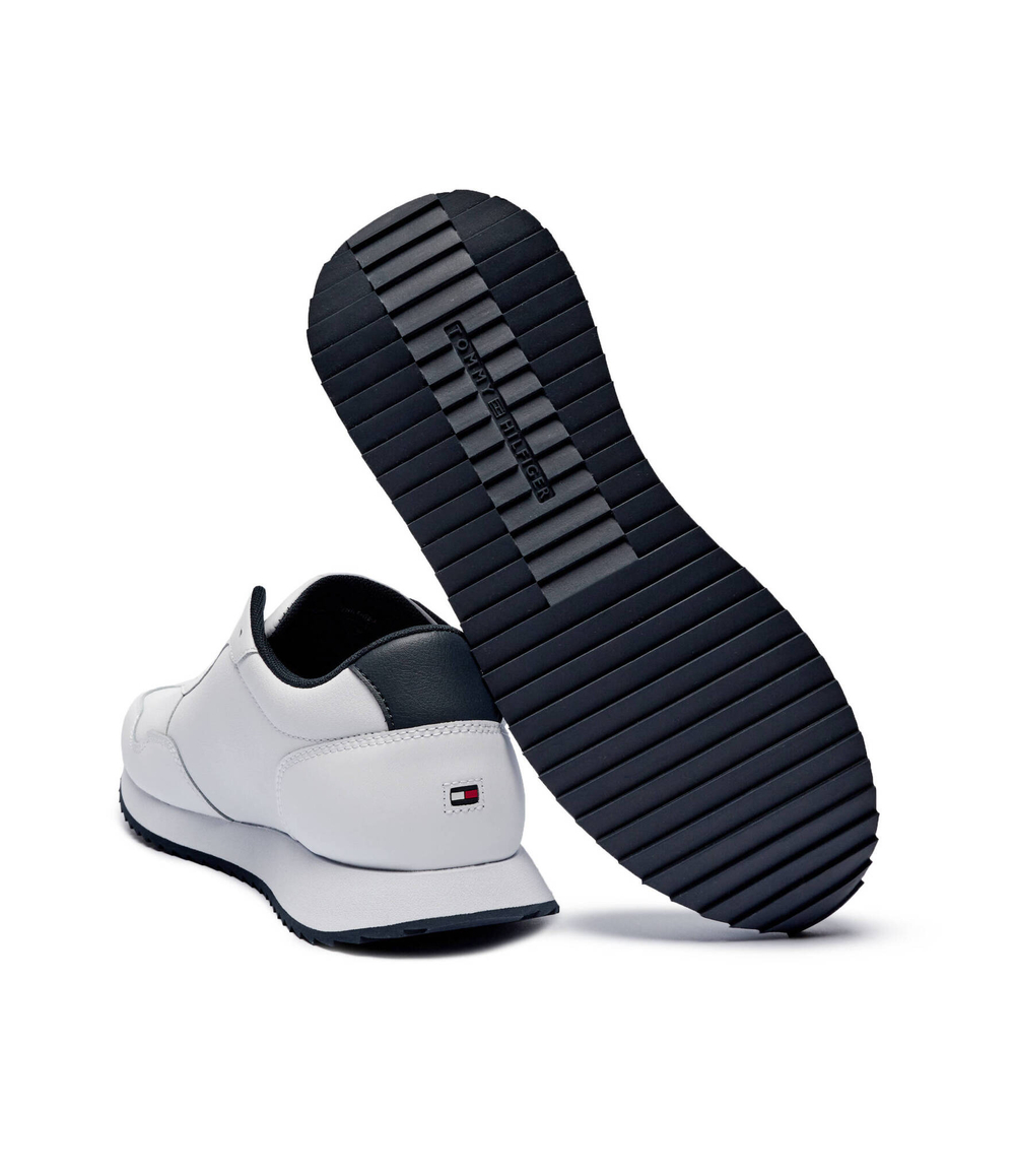 Кожаные кроссовки Tommy Hilfiger - белый(FM0FM05121)