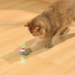 M-PETS Игрушка для кошек с кошачьей мятой CHARMY светлячок, цвет голубой