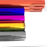 Упаковочная пленка (0,7*7,9 м) Металлик, Ассорти, 5 шт.