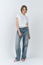 Джинсы baggy со средней посадкой — zw collection