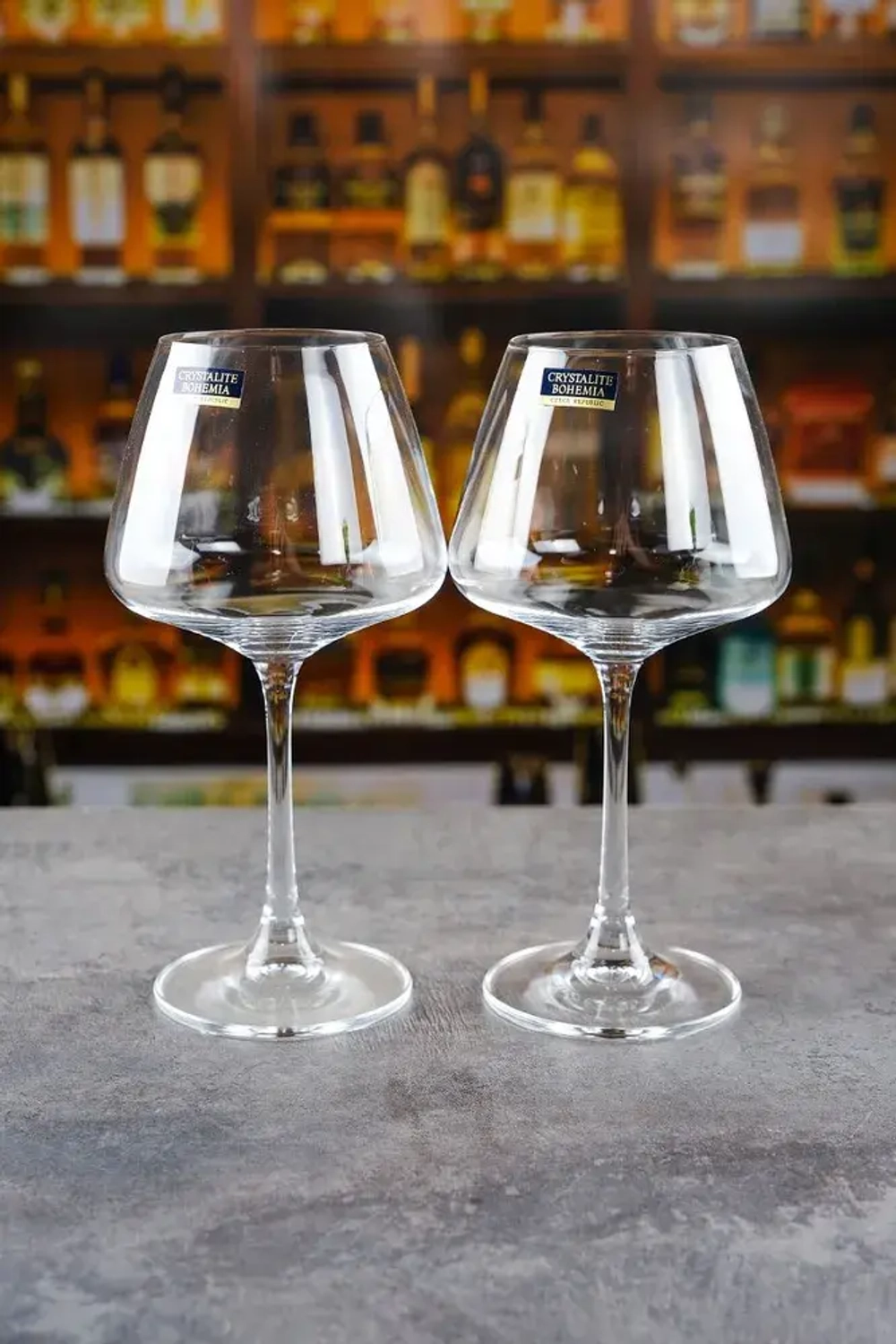 Набор бокалов из хрусталя, для вина Crystalite Bohemia, 350мл, 2шт