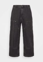 Carhartt WIP NASH PANT SMITH - Джинсы свободного покроя - Чёрный