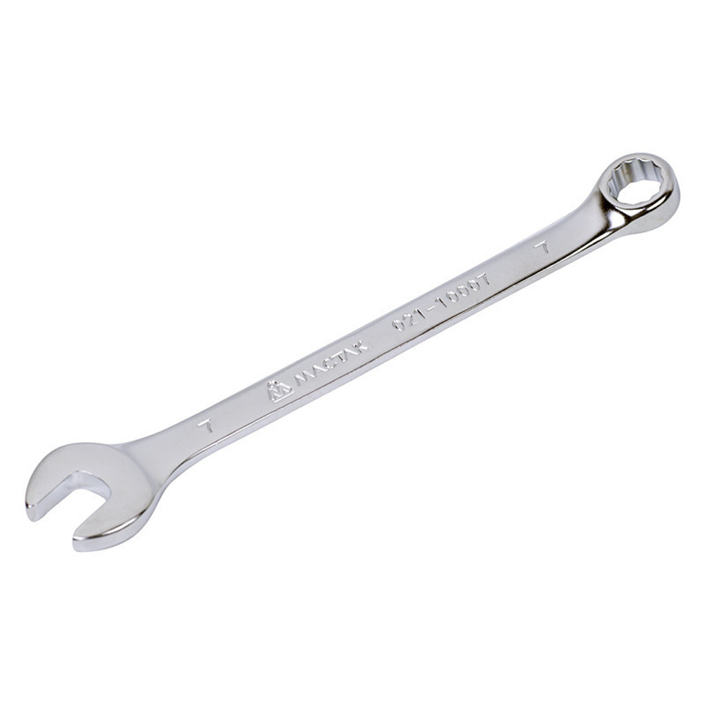 МАСТАК (021-10007H) Ключ комбинированный 7 мм