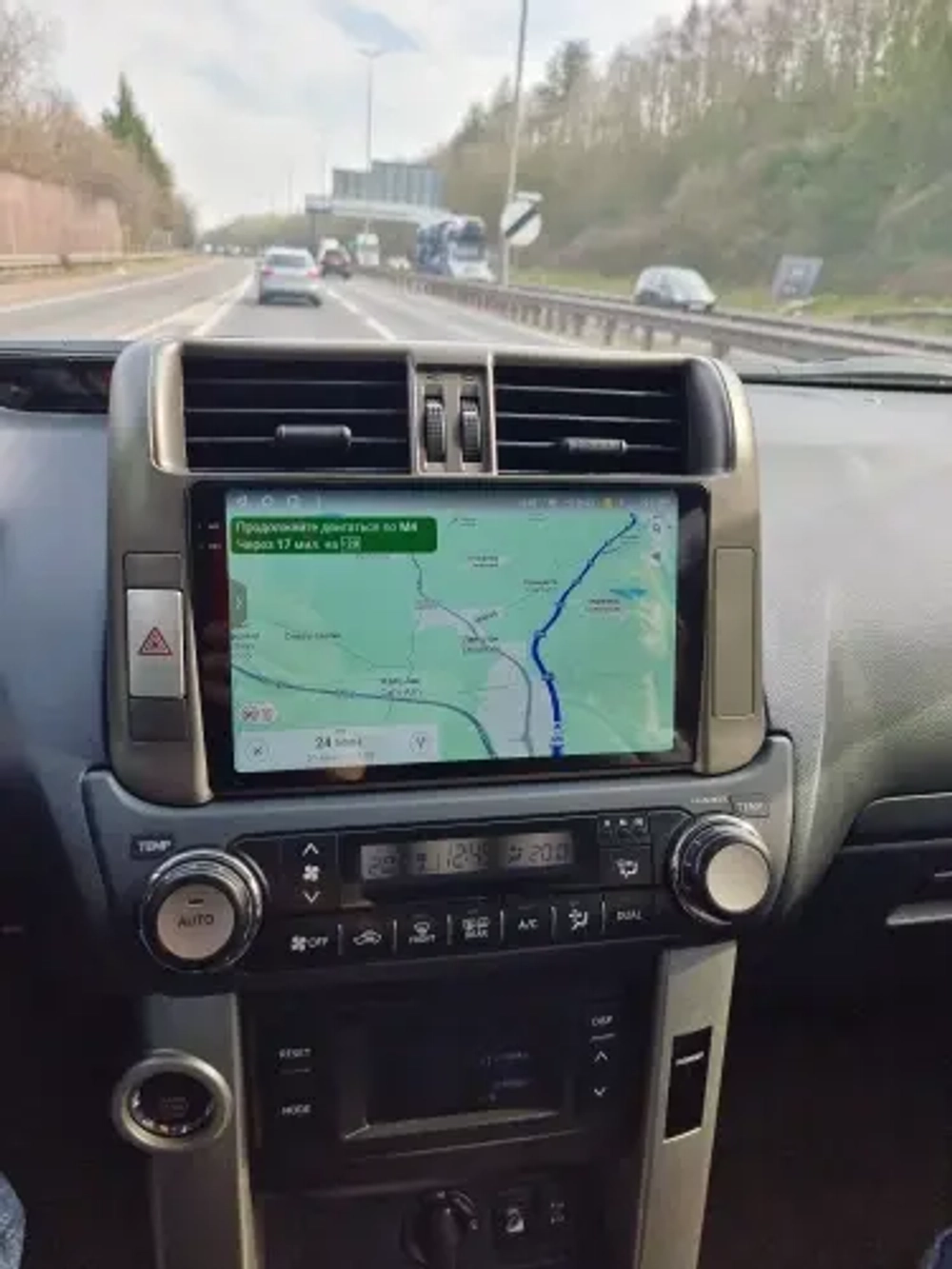 Магнитола для Toyota Land Cruiser Prado 150 2009-2013 (поддержка круг.обзора - опция) - AIROC 2K RX-1114 Android 13, QLed+2K, ТОП процессор, 8/128, CarPlay, SIM-слот