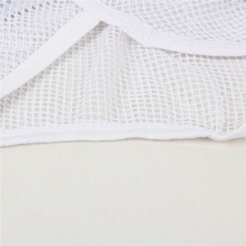 Плавки мужские белые  в сетку (размер S)