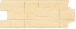 Панель фасадная GL Крупный камень Classic цвет Бежевый 0.982*383мм 0.376м2 6 уп-60шт