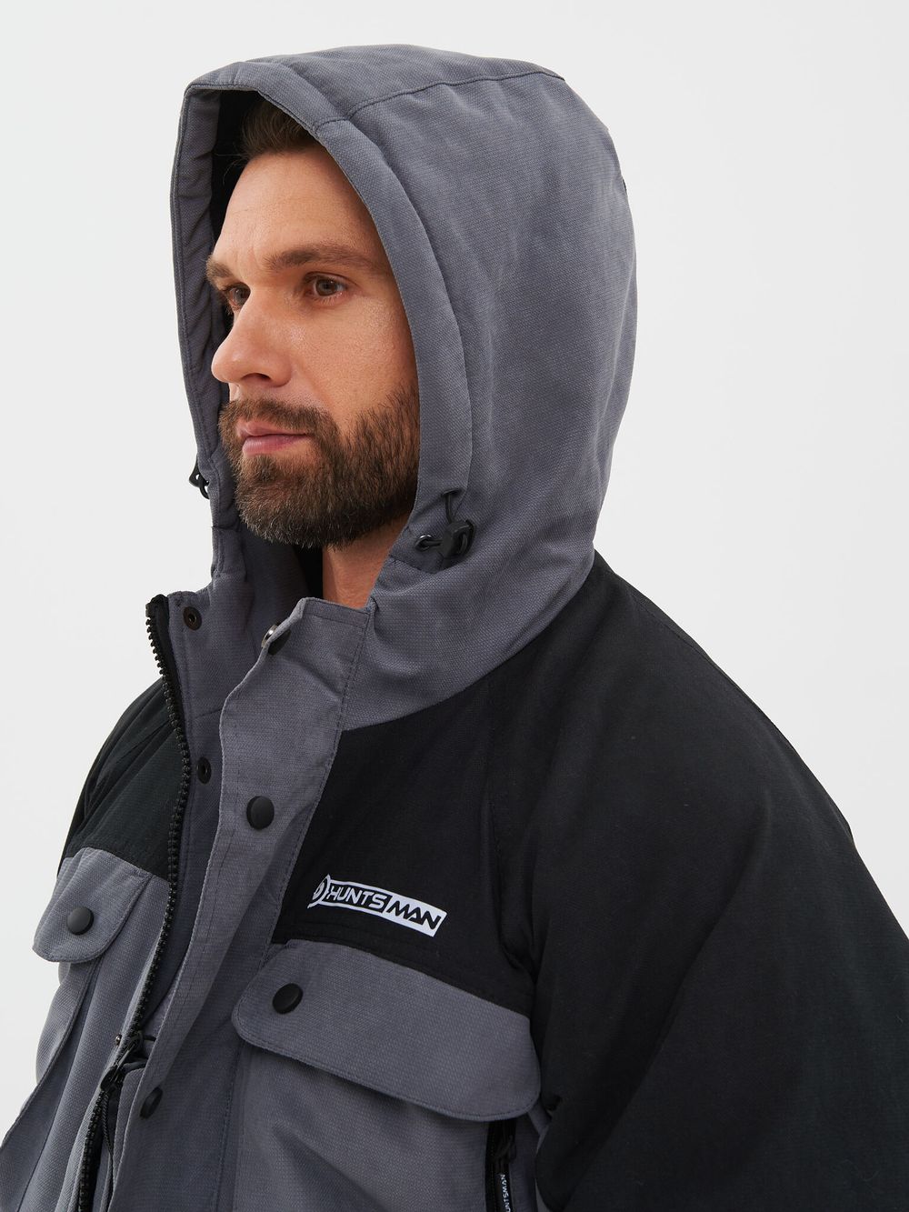 Костюм демисезонный Таймень ткань Исландия цвет Серый