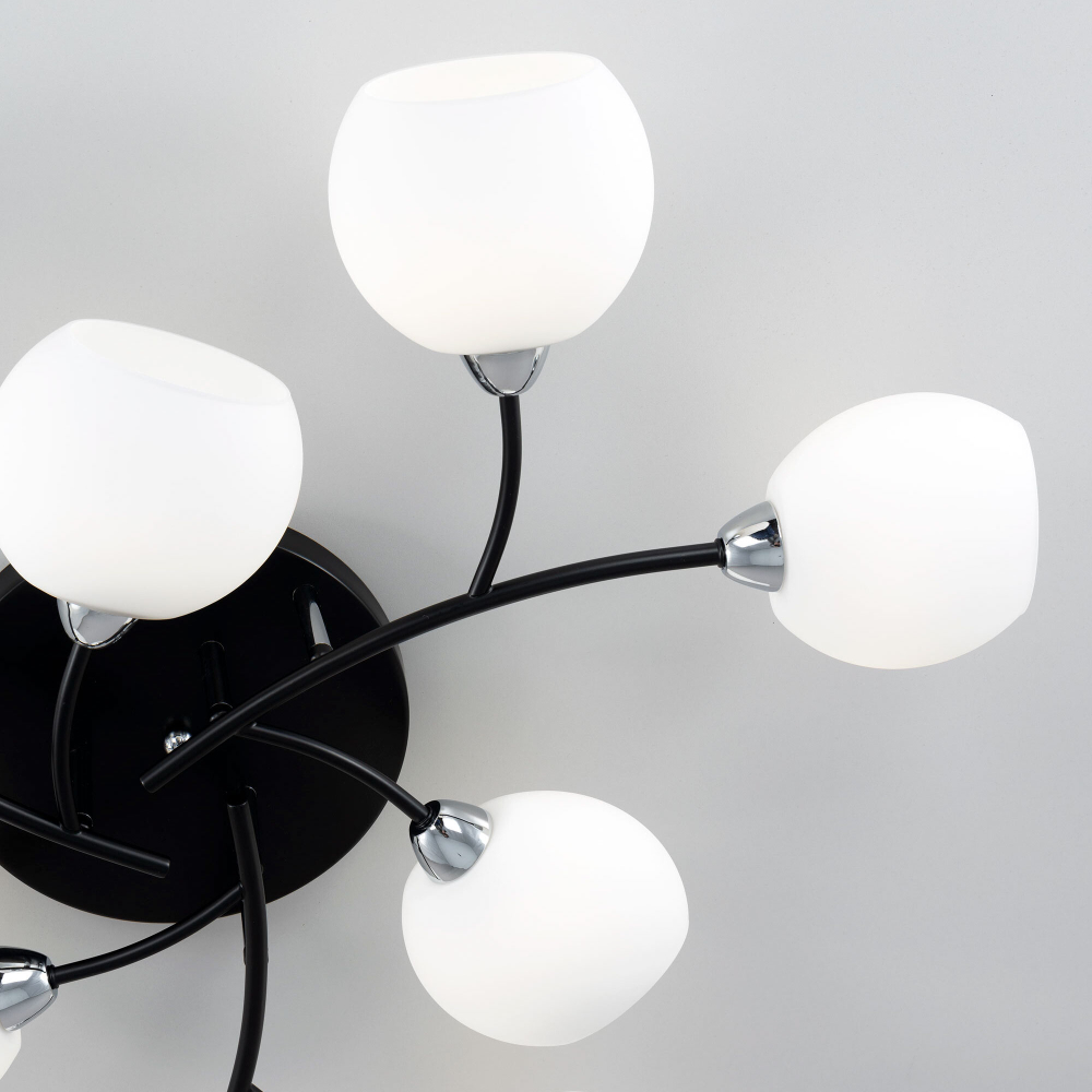 Citilux Флорида CL148195 Люстра потолочная Чёрная