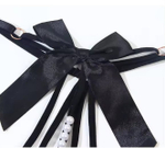 Стринги женские с доступом и бусами регулируемые по размеру черные