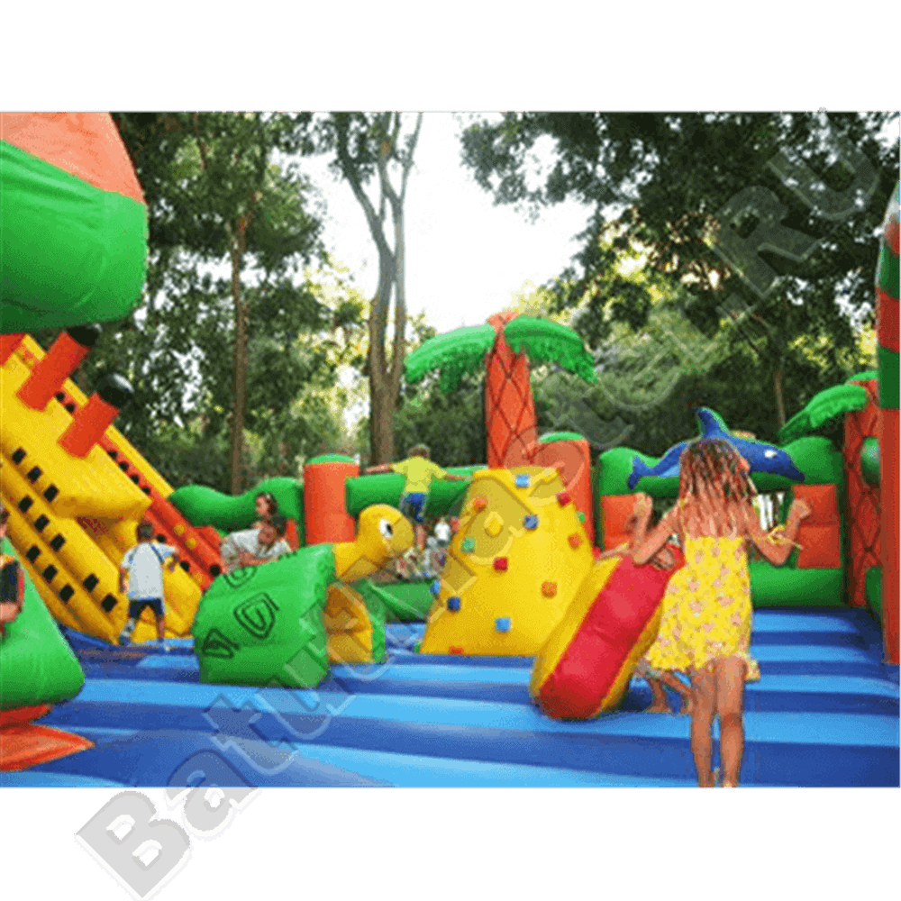 Коммерческий надувной батут "Оазис"