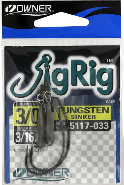 Крючок Owner огруженый 5117 №3/0 3/16