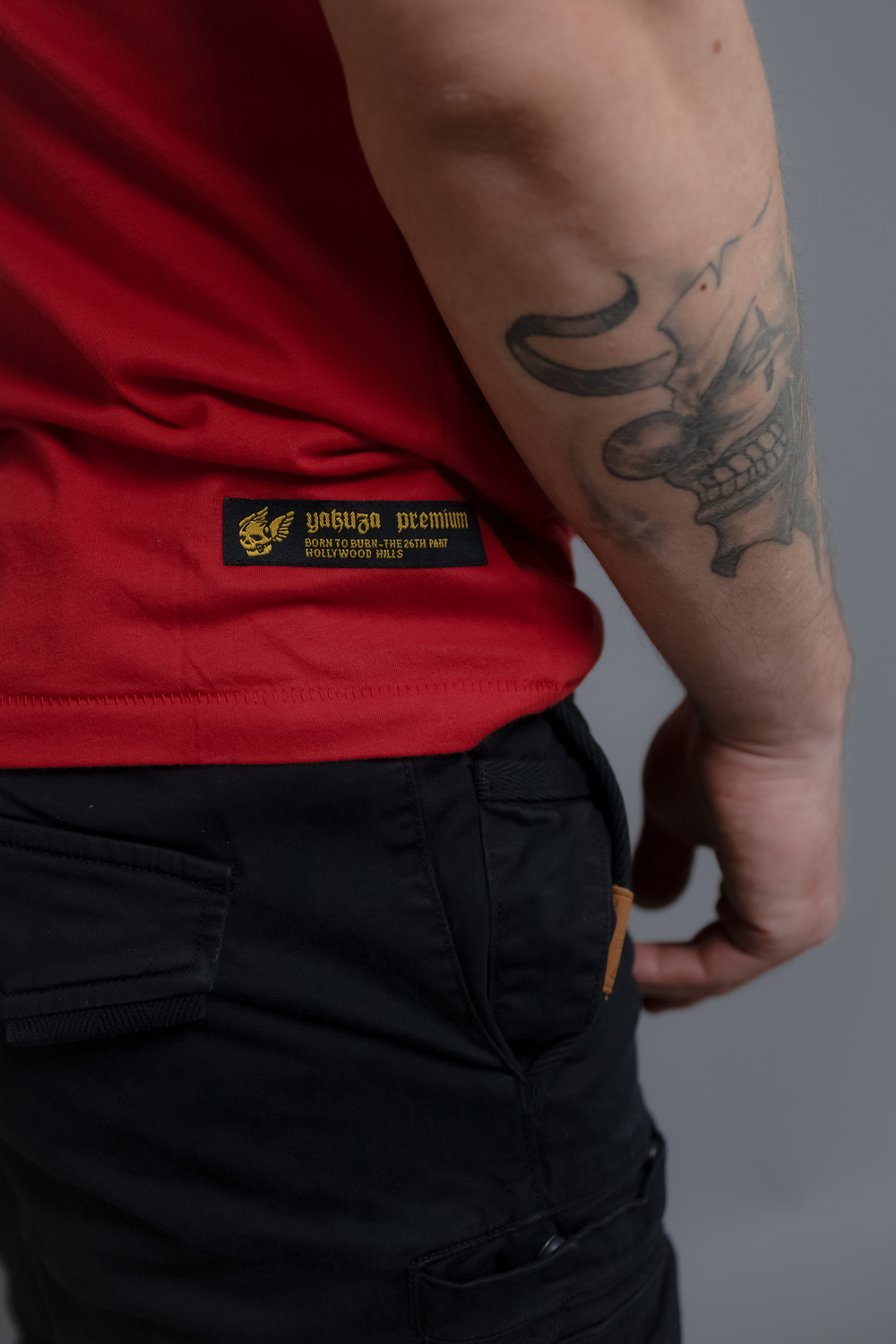 Футболка красная Yakuza Premium 3806