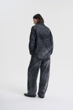 Джинсы acid wash