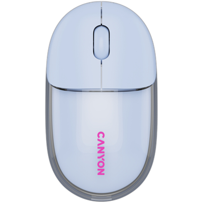 CANYON mouse OnClick 24 BT/ Wireless Transparent/Blue