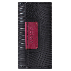 Футляр для ключей «Waves». Цвет черный