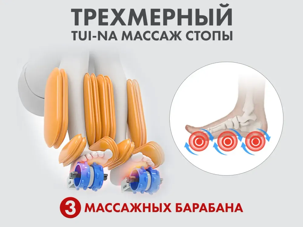 Массажное кресло FUJIMO 氣 FLEXOR F500 Grey