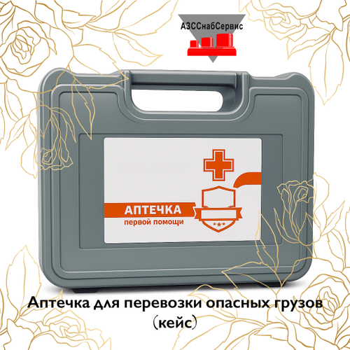 Аптечка для перевозки опасных грузов (кейс)