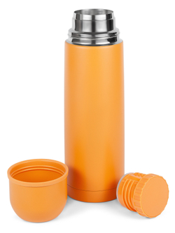 Термос Relaxika 101 (0,5 литра), желтый (без лого)