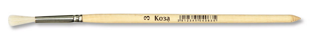 Кисть коза №3 КК-04063 (Артком)