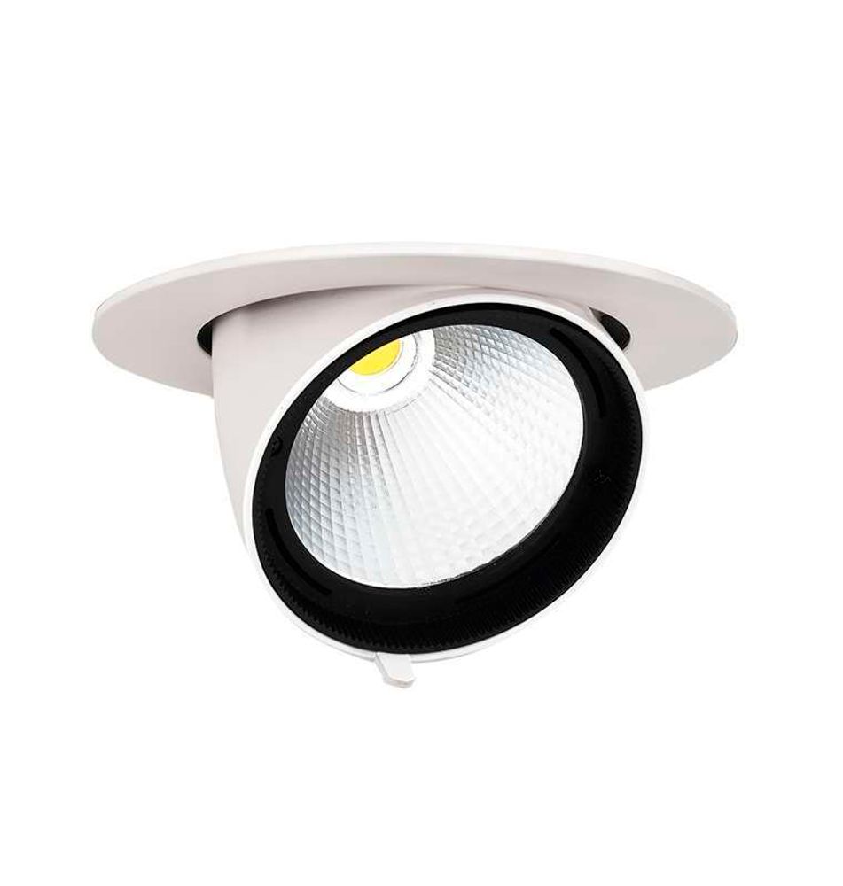 Светильник светодиодный PLED DL4 WH Downlight 40Вт 4000К IP40 24град. ДВО встраив. поворотн. Pro+ JazzWay 5021921 Светильник светодиодный PLED DL4 WH Downlight 40Вт 4000К IP40 24град. ДВО встраив. поворотн. Pro+ JazzWay 5021921
