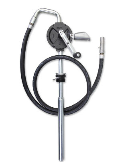 Роторный насос с рукавом для бензина, ДТ и растворителей, для бочек 50-205