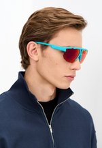 Спортивные очки HILX Specialist Matt Solid Sky Blue / Red Lens
