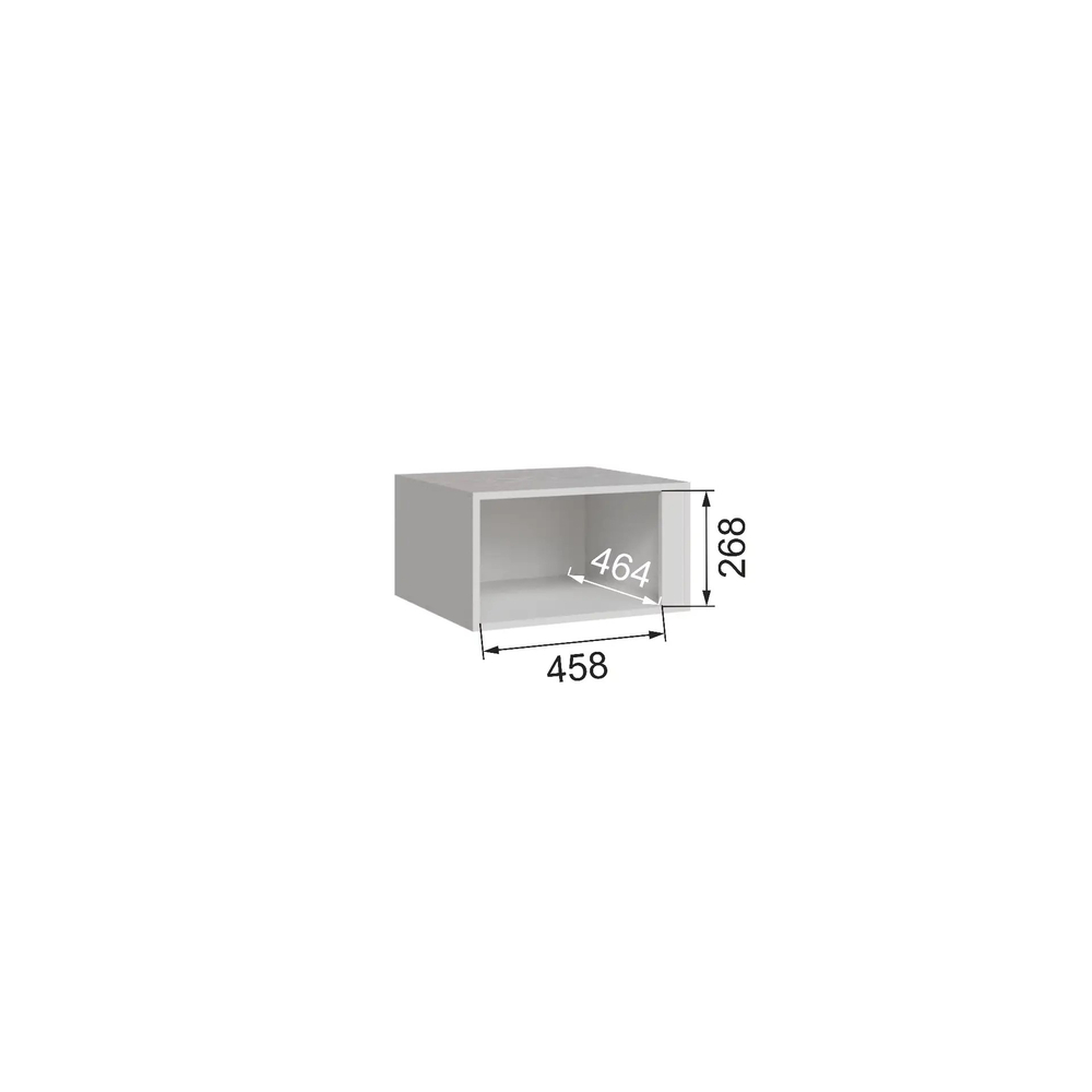 Антресоль Альта 0.55 (300) с зеркалом